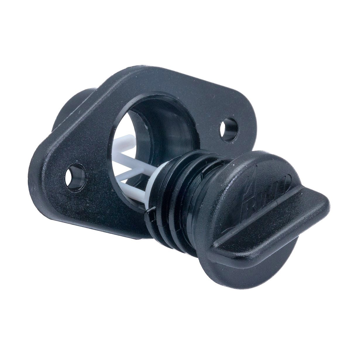 29er Transom drain bung & housing Dreneringsplugger Jolleutstyr.no